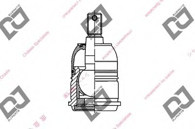 Шаровой шарнир DJ PARTS купить