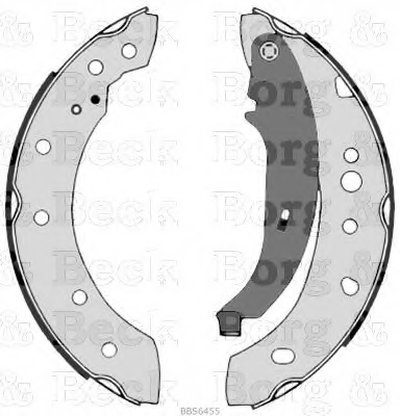 Комплект тормозных колодок BORG & BECK купить