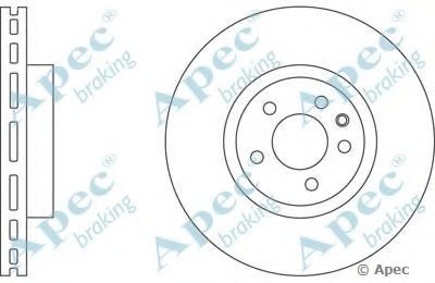 Тормозной диск APEC braking купить