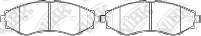 Тормозные колодки передние (17.0mm) Daewoo Nubira, Leganza 05/97-