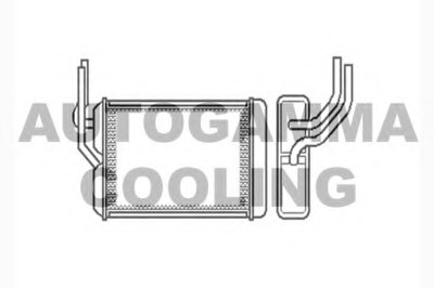 Теплообменник, отопление салона AUTOGAMMA купить