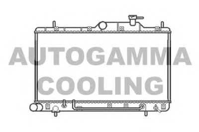 Радиатор, охлаждение двигателя AUTOGAMMA купить