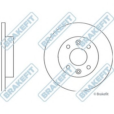 Тормозной диск Brake Fit APEC braking купить