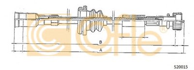 Тросик спидометра COFLE купить