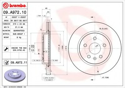 Тормозной диск COATED DISC LINE BREMBO купить