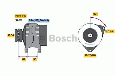 Генератор BOSCH купить