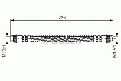 Тормозной шланг BOSCH купить