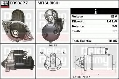 Стартер Remanufactured REMY (Light Duty) DELCO REMY купить