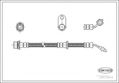 Тормозной шланг CORTECO купить