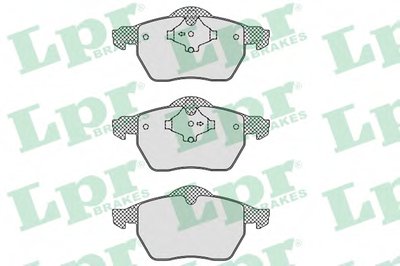 Комплект тормозных колодок, дисковый тормоз LPR купить