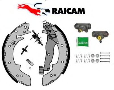 Комплект тормозных колодок, стояночная тормозная система RAICAM купить