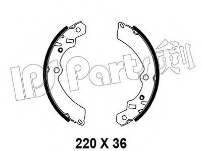 Тормозные колодки IPS Parts IPS Parts купить