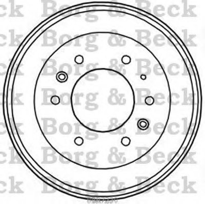 Тормозной барабан BORG & BECK купить
