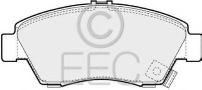 Комплект тормозных колодок, дисковый тормоз EEC купить