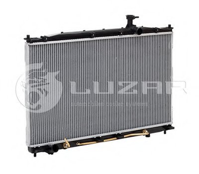 Радиатор охлаждения Santa fe 2.2crdi/2.7 (06-) МКПП/АКПП (алюм) (LRc HUSf06320) Luzar