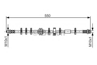 Тормозной шланг BOSCH купить