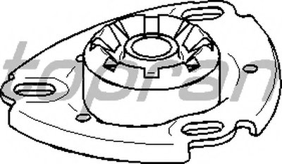 Опора стойки амортизатора TOPRAN купить