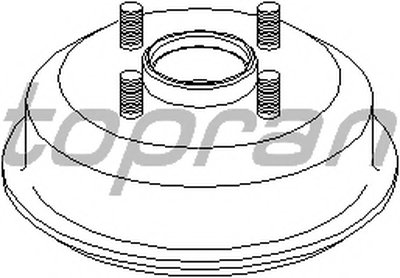 Тормозной барабан TOPRAN купить