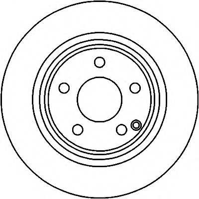 Тормозной диск W211 02-09 (PRO)