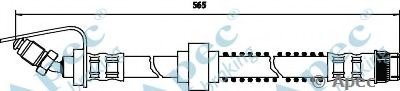 Тормозной шланг APEC braking купить