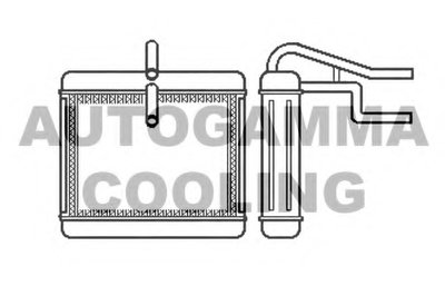Теплообменник, отопление салона AUTOGAMMA купить