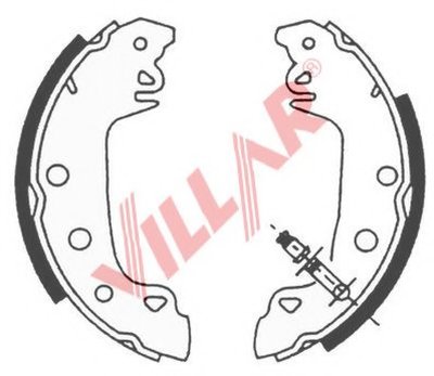 Комплект тормозных колодок VILLAR купить