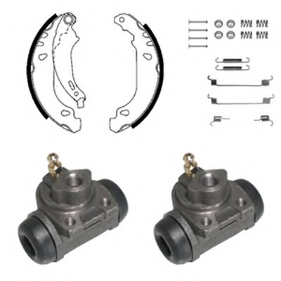 Комплект тормозных колодок DELPHI купить
