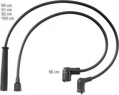 Комплект проводов зажигания BERU купить