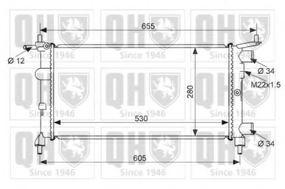 Радиатор, охлаждение двигателя QUINTON HAZELL купить