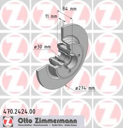 Тормозной диск ZIMMERMANN купить