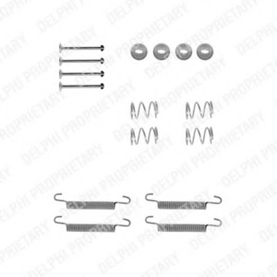 Комплектующие, стояночная тормозная система DELPHI купить