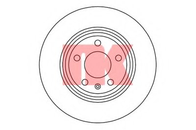 Тормозной диск NK купить