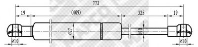Газовая пружина, крышка багажник MAPCO купить