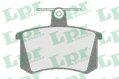 05P440  LPR - Гальмівні колодки до дисків (R)