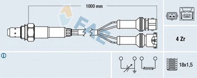 Лямда-зонд FAE купить