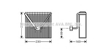 Испаритель, кондиционер AVA QUALITY COOLING купить