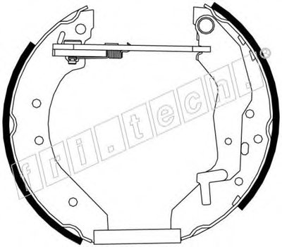 Комплект тормозных колодок FAST KIT fri.tech. купить