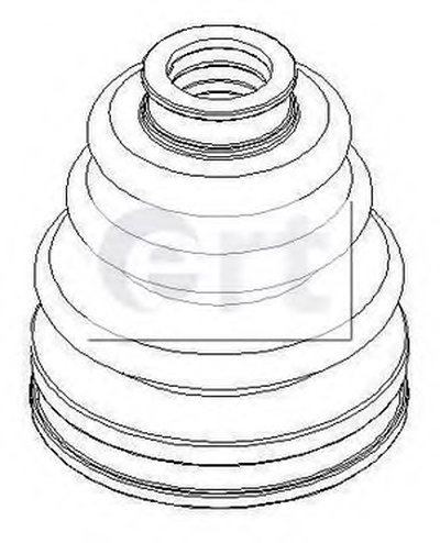 Комплект пылника, приводной вал ERT купить