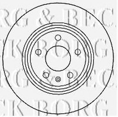 Тормозной диск BORG & BECK купить