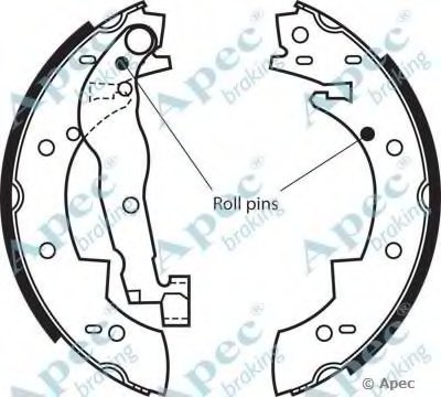 Тормозные колодки APEC braking купить