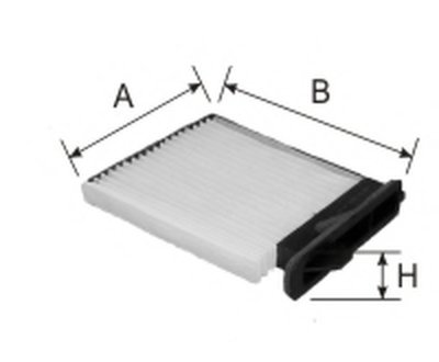 Фильтр, воздух во внутренном пространстве Cabin filter (Charcoal) for NISSAN GOODWILL купить