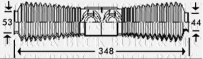 Пыльник, рулевое управление BORG & BECK купить