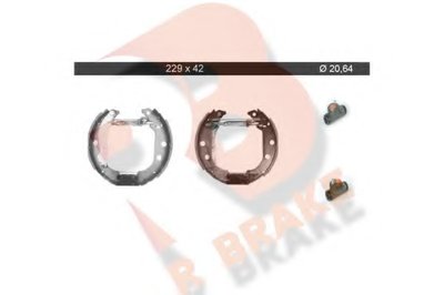 Комплект тормозных колодок R BRAKE купить