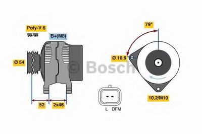 Генератор BOSCH купить