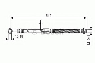 Тормозной шланг BOSCH купить