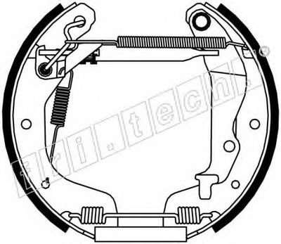Комплект тормозных колодок FAST KIT fri.tech. купить