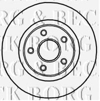 Тормозной диск BORG & BECK купить