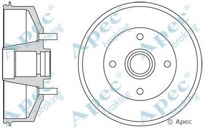 Тормозной барабан APEC braking купить