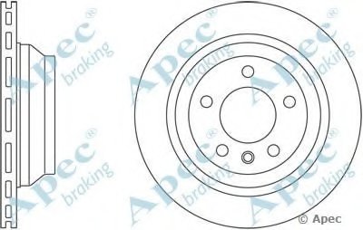 Тормозной диск APEC braking купить