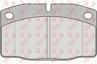Комплект тормозных колодок, дисковый тормоз VILLAR купить